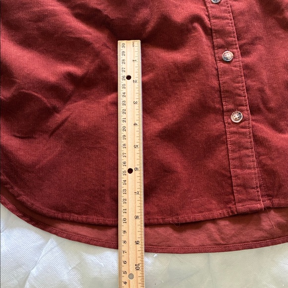 NWT: madewell boxy corduroy button up - Picture 11 of 11